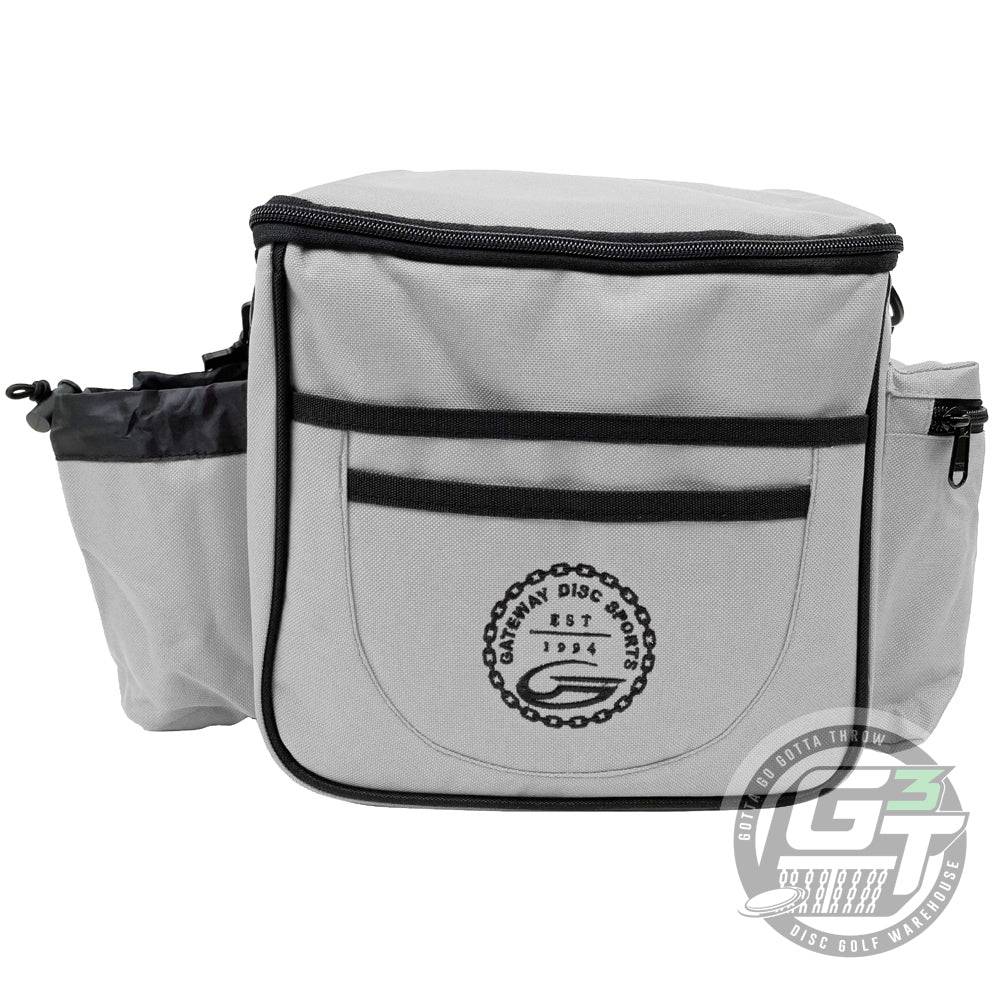 Gateway Disc Sports Bag Gray Gateway Disc Sports Small Disc Golf Bag