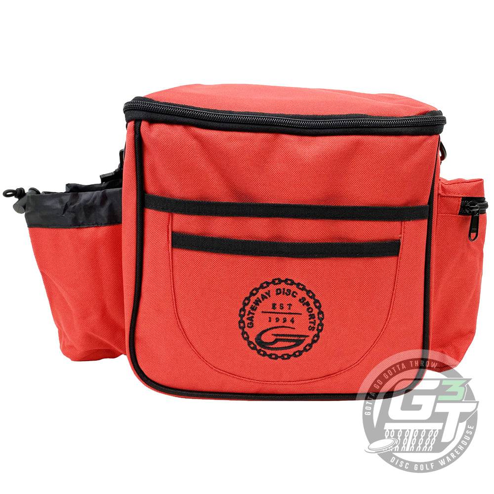 Gateway Disc Sports Bag Red Gateway Disc Sports Small Disc Golf Bag