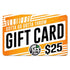 Gotta Go Gotta Throw Gift Cards $25.00 USD Gotta Go Gotta Throw Gift Card