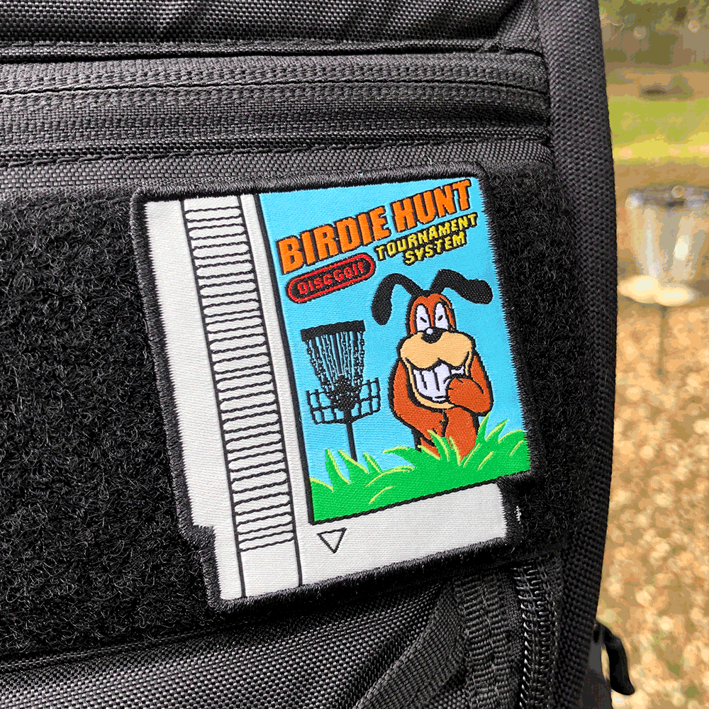 Birdie Hunt Disc Golf Patch - Gotta Go Gotta Throw