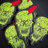 Zombie Disc Golf Patches™ - Gotta Go Gotta Throw