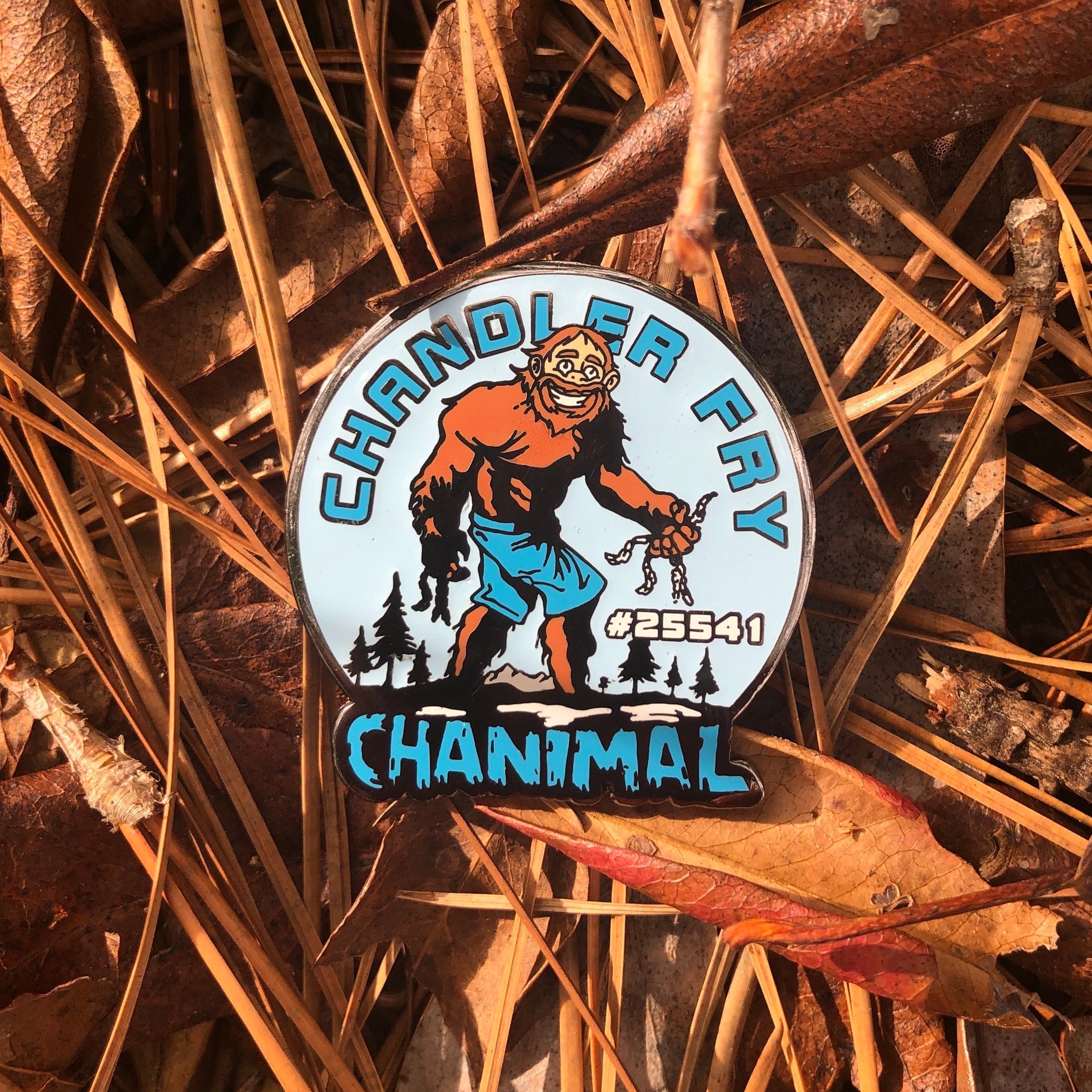 Chandler Fry Disc Golf Pin - Series 1 - Gotta Go Gotta Throw