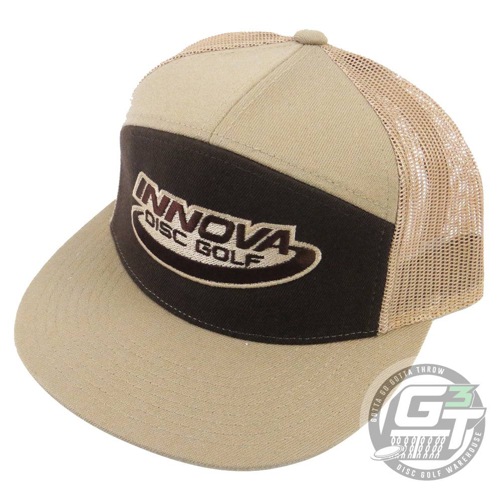 Innova Logo Adjustable Flatbill Disc Golf Hat - Gotta Go Gotta Throw