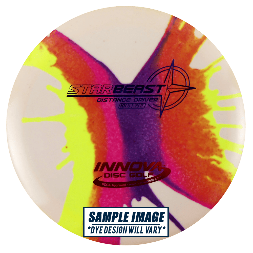 Innova Golf Disc Innova I-Dye Star Beast Distance Driver Golf Disc