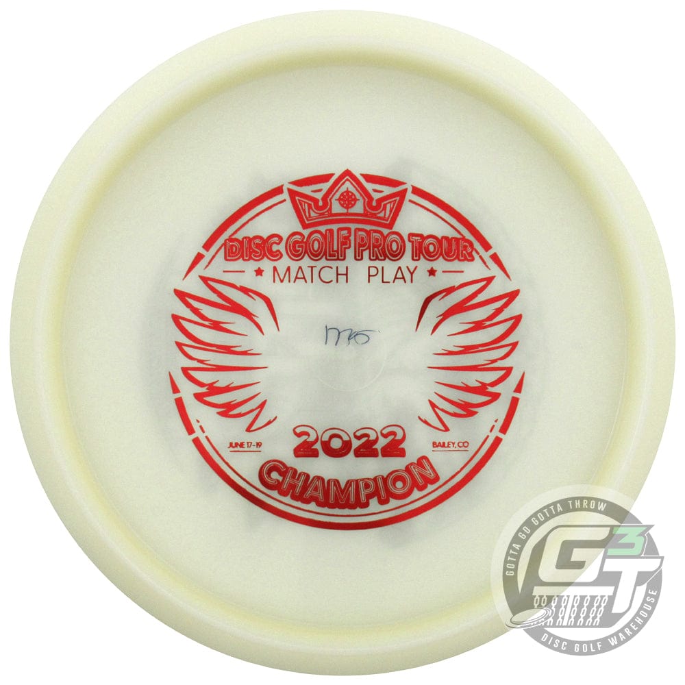 Innova Golf Disc 173-175g Innova Limited Edition 2022 Tour Series Joel Freeman DGPT Match Play Championship Commemorative Glow Champion Gator3 Midrange Golf Disc