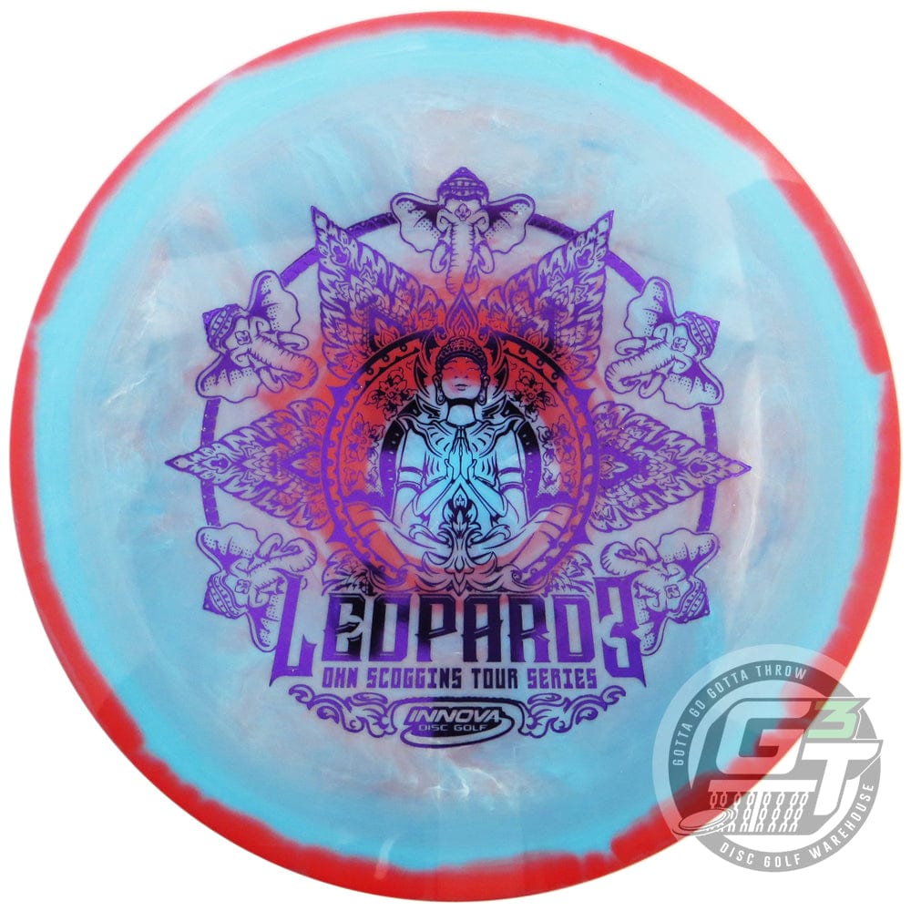 Innova Golf Disc 173-175g Innova Limited Edition 2022 Tour Series Ohn Scoggins Halo Star Leopard3 Fairway Driver Golf Disc