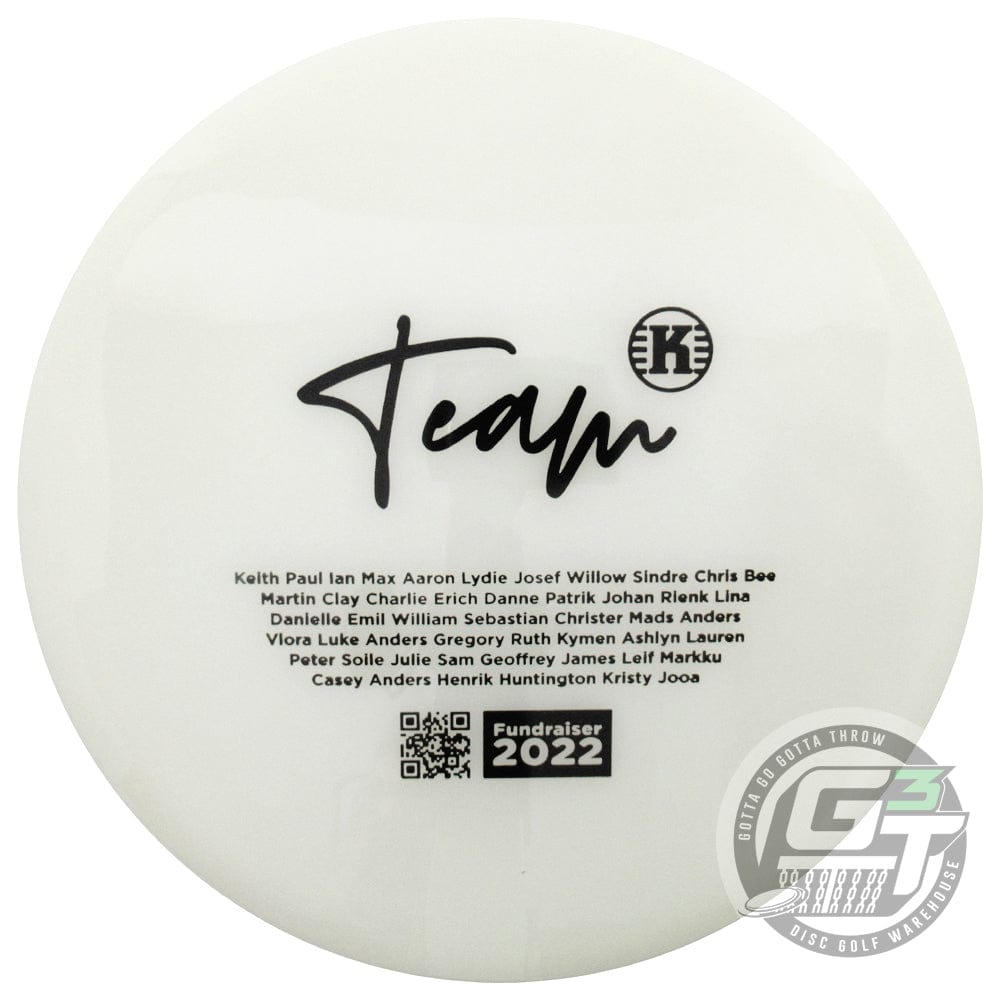 Kastaplast Golf Disc Kastaplast Limited Edition 2022 Team Series Glow K1 Jarn Midrange Golf Disc