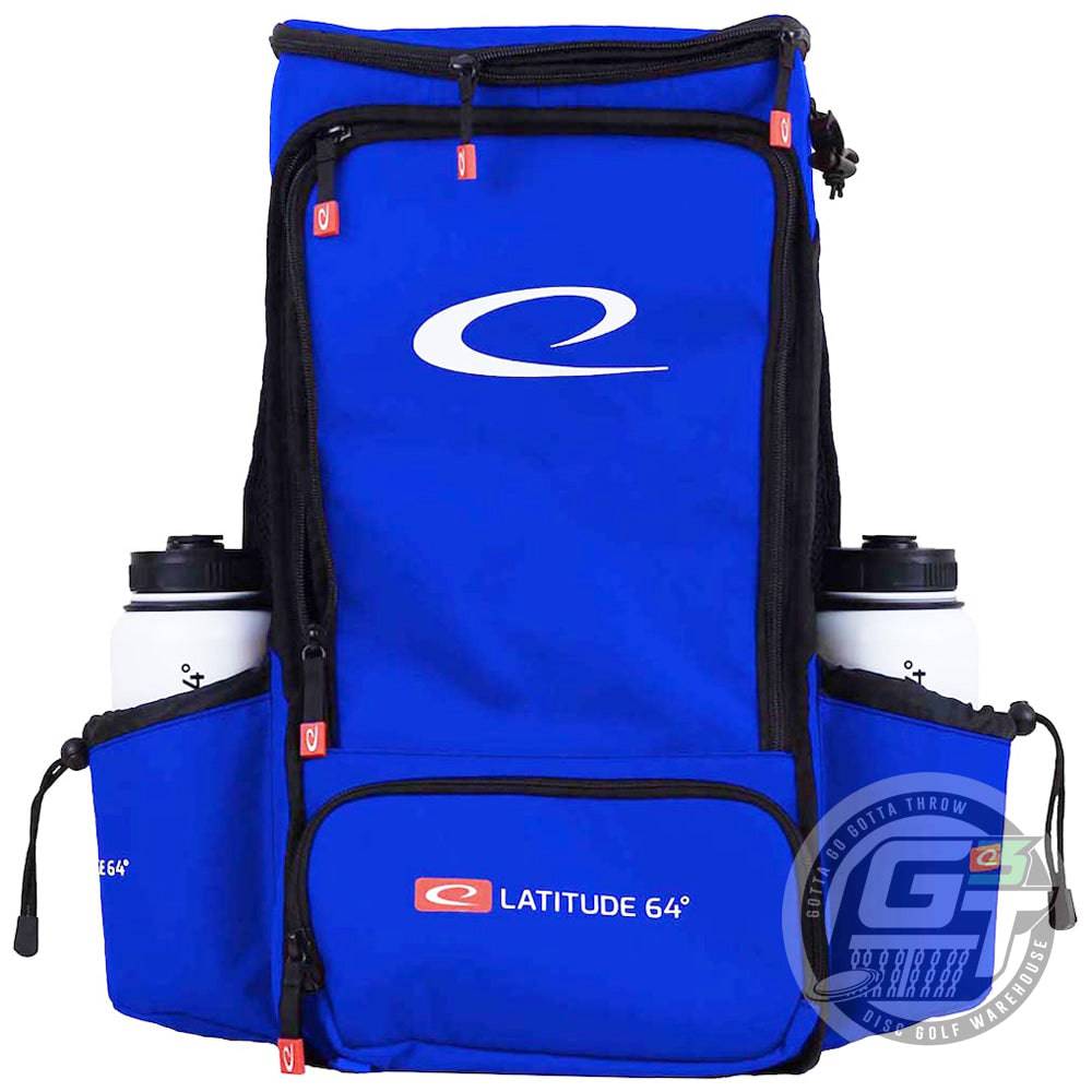 Latitude 64 Golf Discs Bag Blue Latitude 64 Easy-Go V2 Backpack Disc Golf Bag