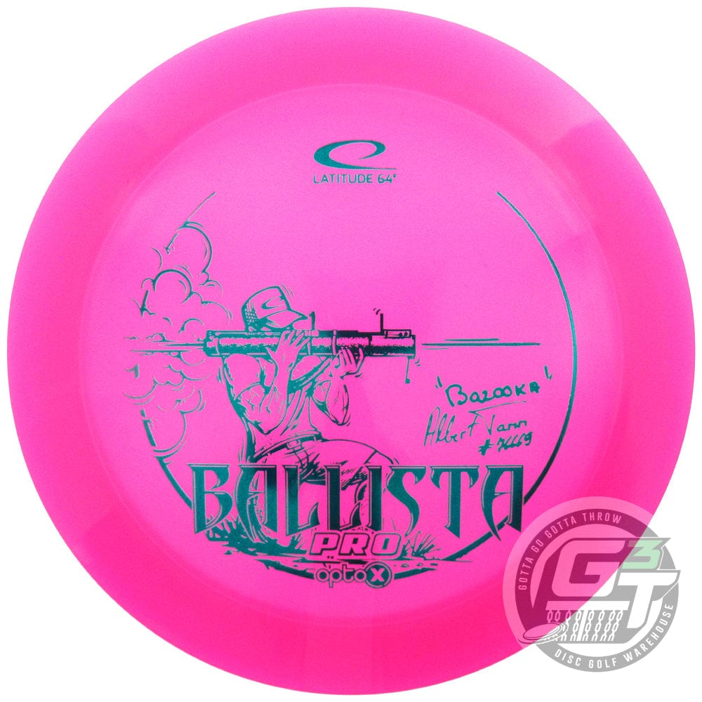 Latitude 64 Golf Discs Golf Disc Latitude 64 Limited Edition 2022 Team Series Albert Tamm Opto-X Ballista Pro Distance Driver Golf Disc