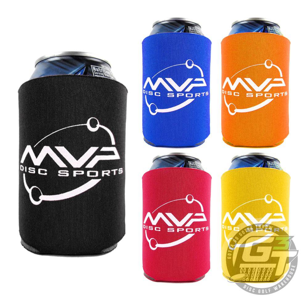 MVP Disc Sports Orbit Logo Koozie Beverage Cooler - Gotta Go Gotta Throw