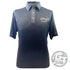 MVP Disc Sports Apparel M / Black MVP Disc Sports Dot Matrix Sublimated Short Sleeve Performance Disc Golf Polo Shirt