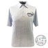 MVP Disc Sports Apparel M / White MVP Disc Sports Graph Sublimated Short Sleeve Performance Disc Golf Polo Shirt