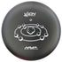 MVP Disc Sports Mini Black MVP Disc Sports Ion Orbit 10.5cm Metal Putter Mini Marker Disc