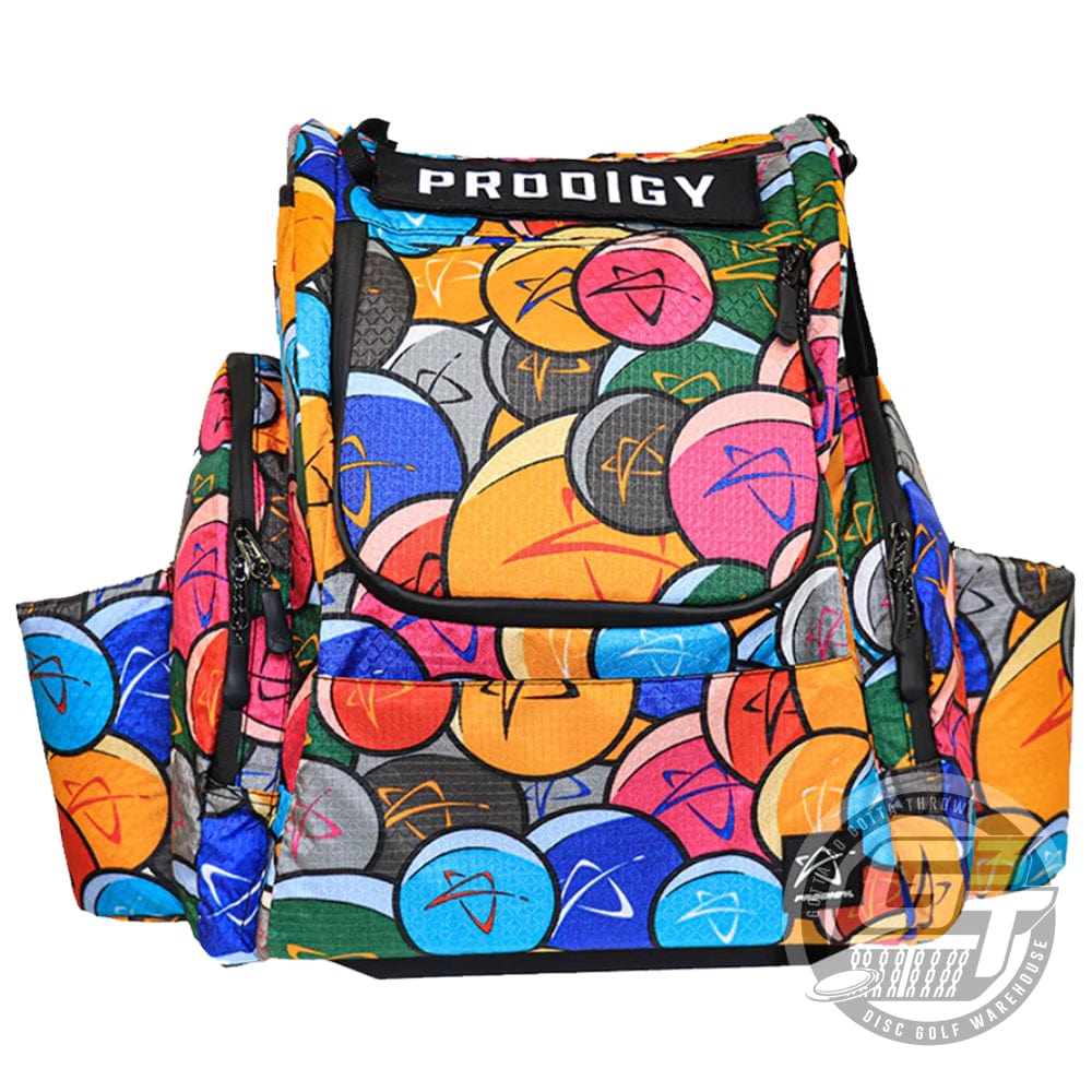 Prodigy Disc Bag Multi-Color Prodigy BP-2 V3 w/ Nameplate Backpack Disc Golf Bag