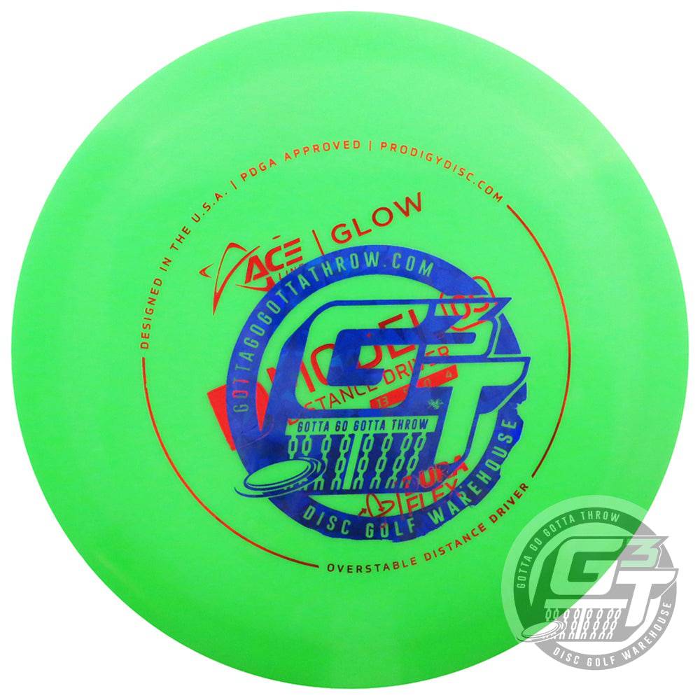 Prodigy Disc Golf Disc Prodigy Factory Second Ace Line Glow DuraFlex D Model OS Distance Driver Golf Disc