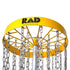 RAD Creations Basket RAD Ace 28-chain Disc Golf Basket