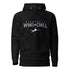 Wind Chill Black Wordmark Layout Hooded Sweatshirt