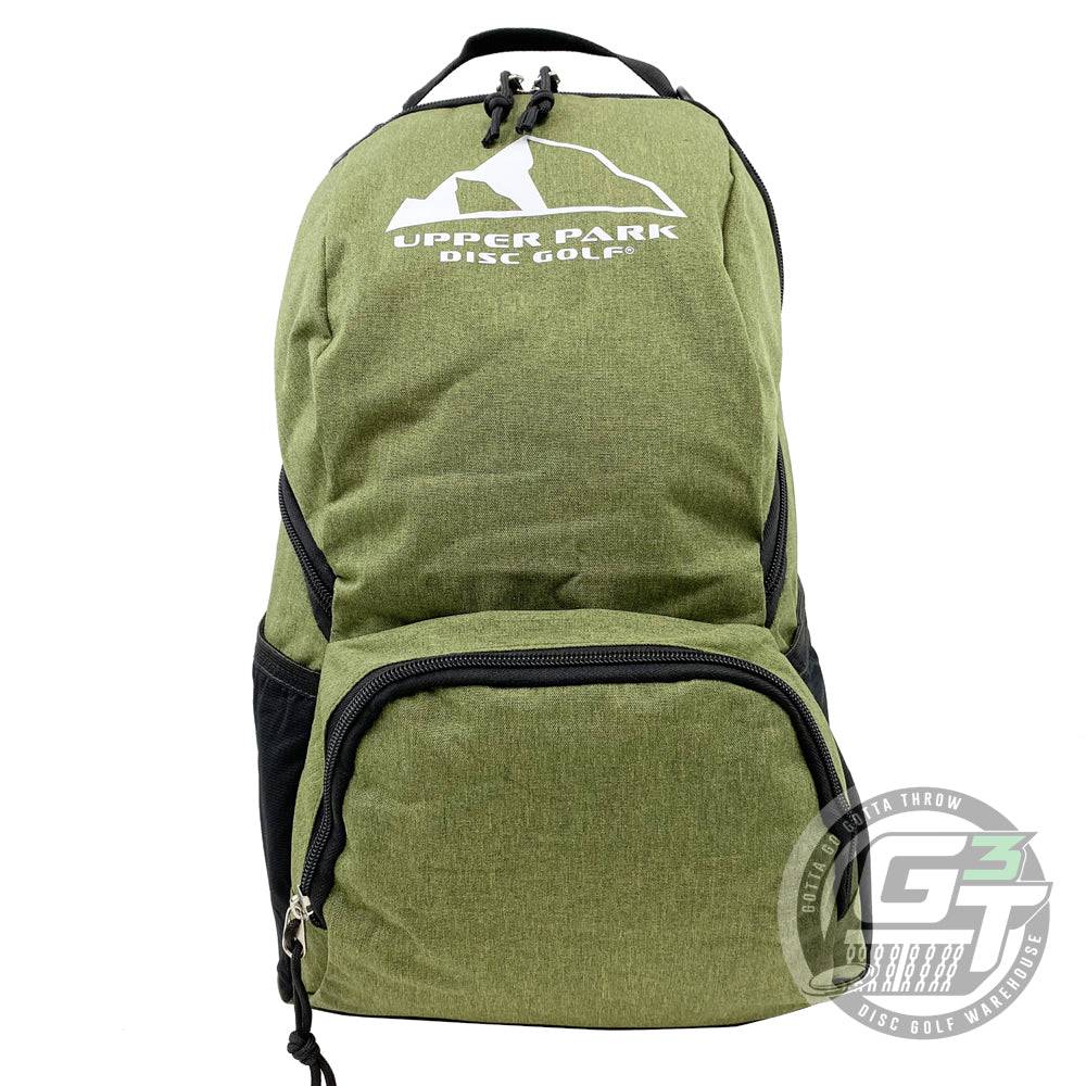 Upper Park Disc Golf Bag Green Upper Park Disc Golf The Pinch Backpack Disc Golf Bag