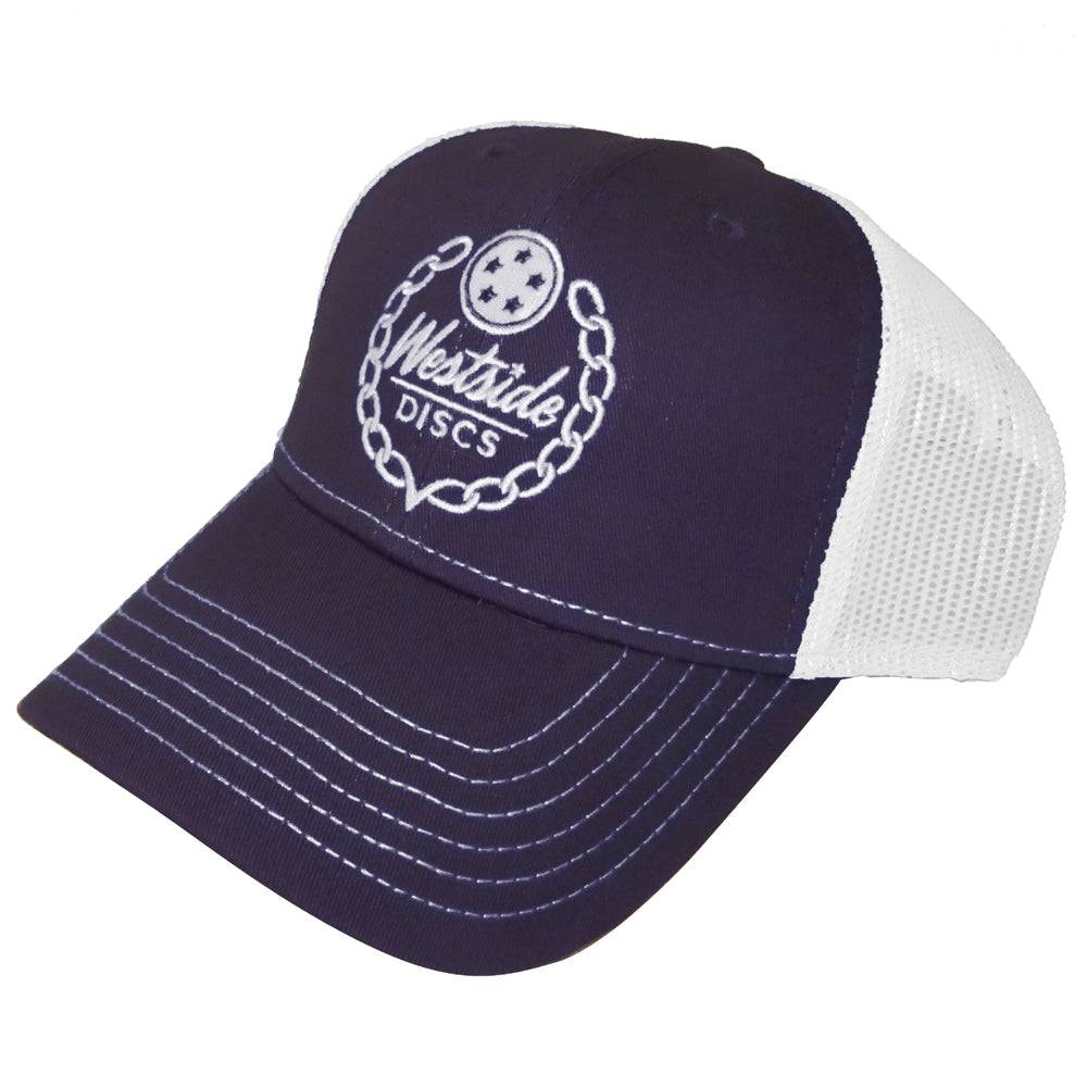 Westside Discs Logo Snapback Mesh Disc Golf Hat - Gotta Go Gotta Throw