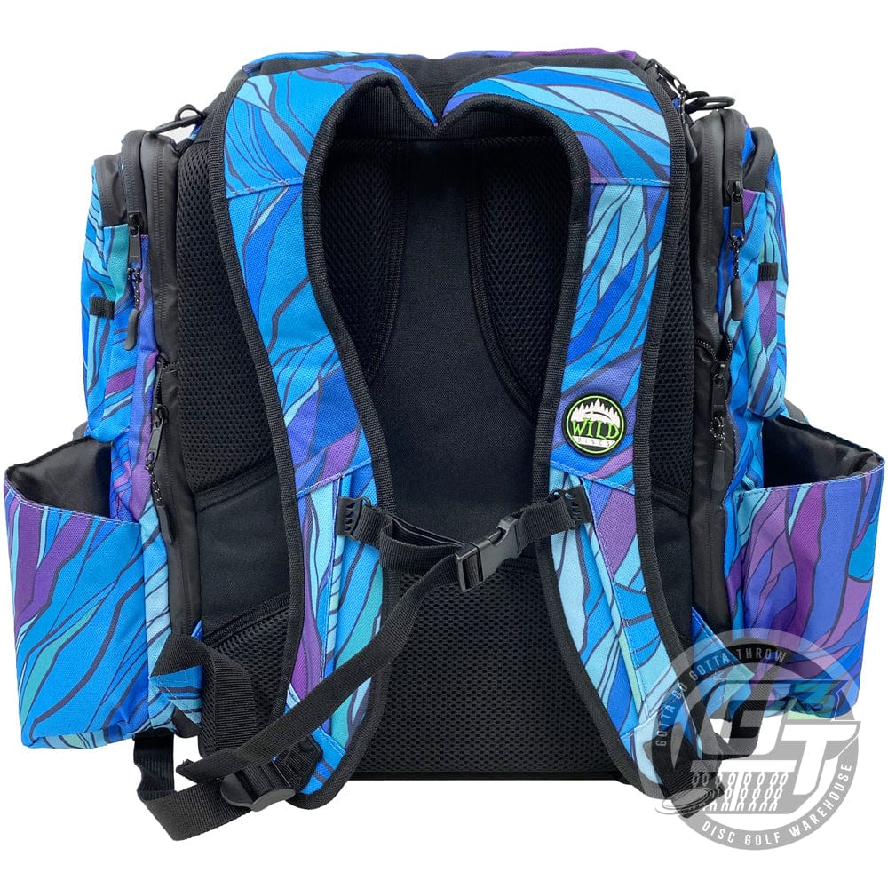 Wild Discs Bag Blue Wild Discs Kangaroo Backpack Disc Golf Bag