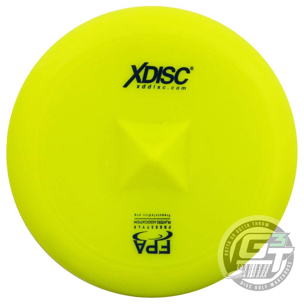 XDisc Ultimate Yellow XDisc Model F1 127g Freestyle Catch Disc