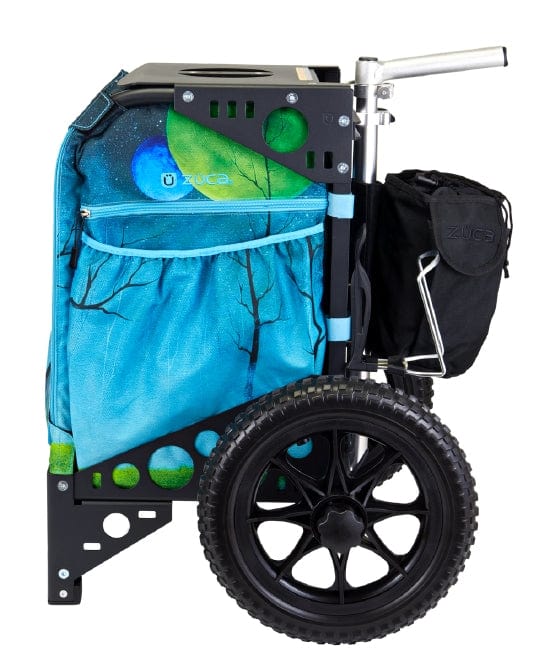 ZUCA Cart Black / Moonlight Mando - Noel Smith Designed ZUCA Moonlight Mando Disc Golf Cart