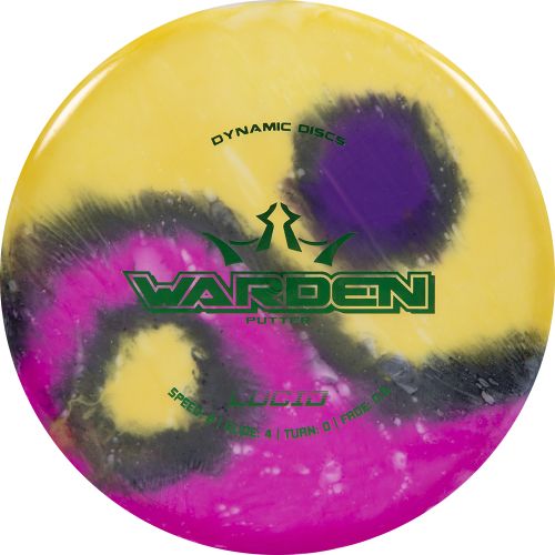 Dynamic Discs MyDye Lucid Warden Putter Golf Disc