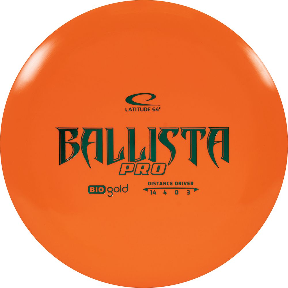 Latitude 64 BioGold Ballista Pro Distance Driver Golf Disc