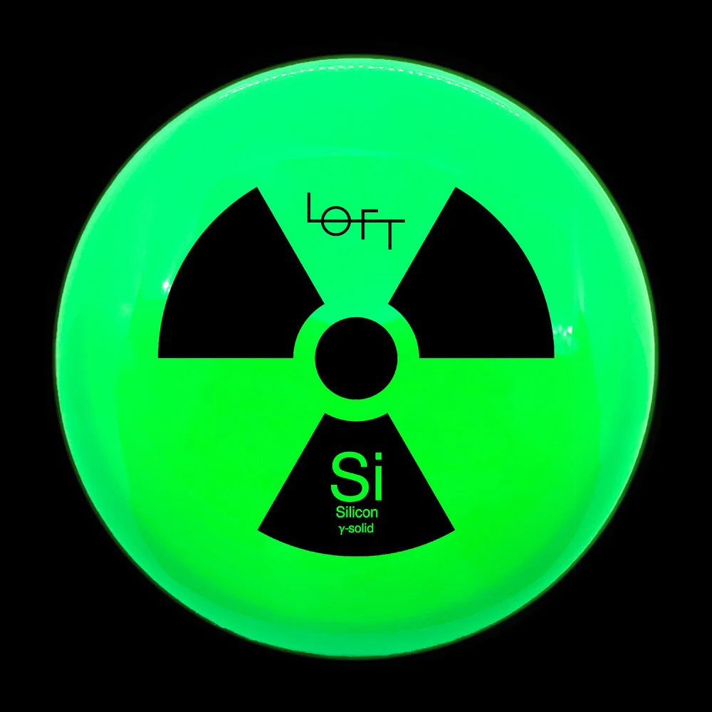 Loft Discs Gamma Solid Glow Silicon Midrange Golf Disc