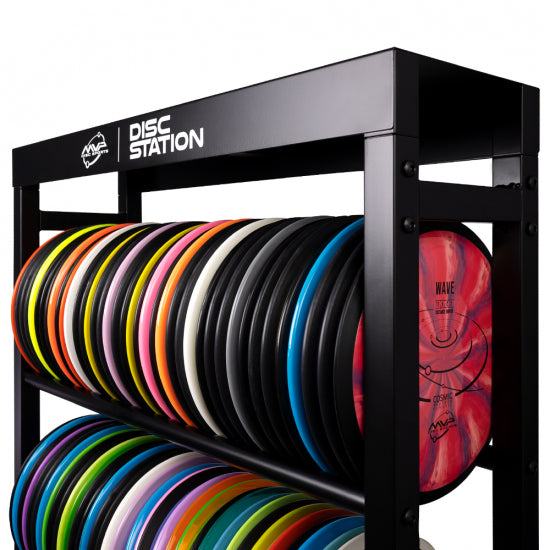 MVP Disc Sports Disc Station VI Golf Disc Storage Rack