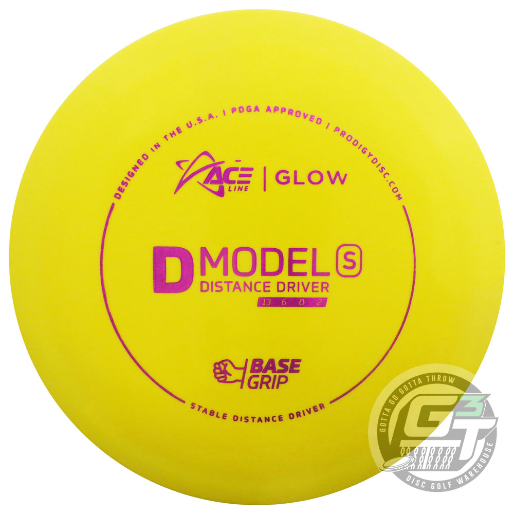 Prodigy Ace Line Glow Base Grip D Model S Distance Driver Golf Disc