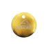 Axiom Discs Accessory Gold Axiom Discs 3.5cm Micro Metal Mini Bag Tag / Key Chain