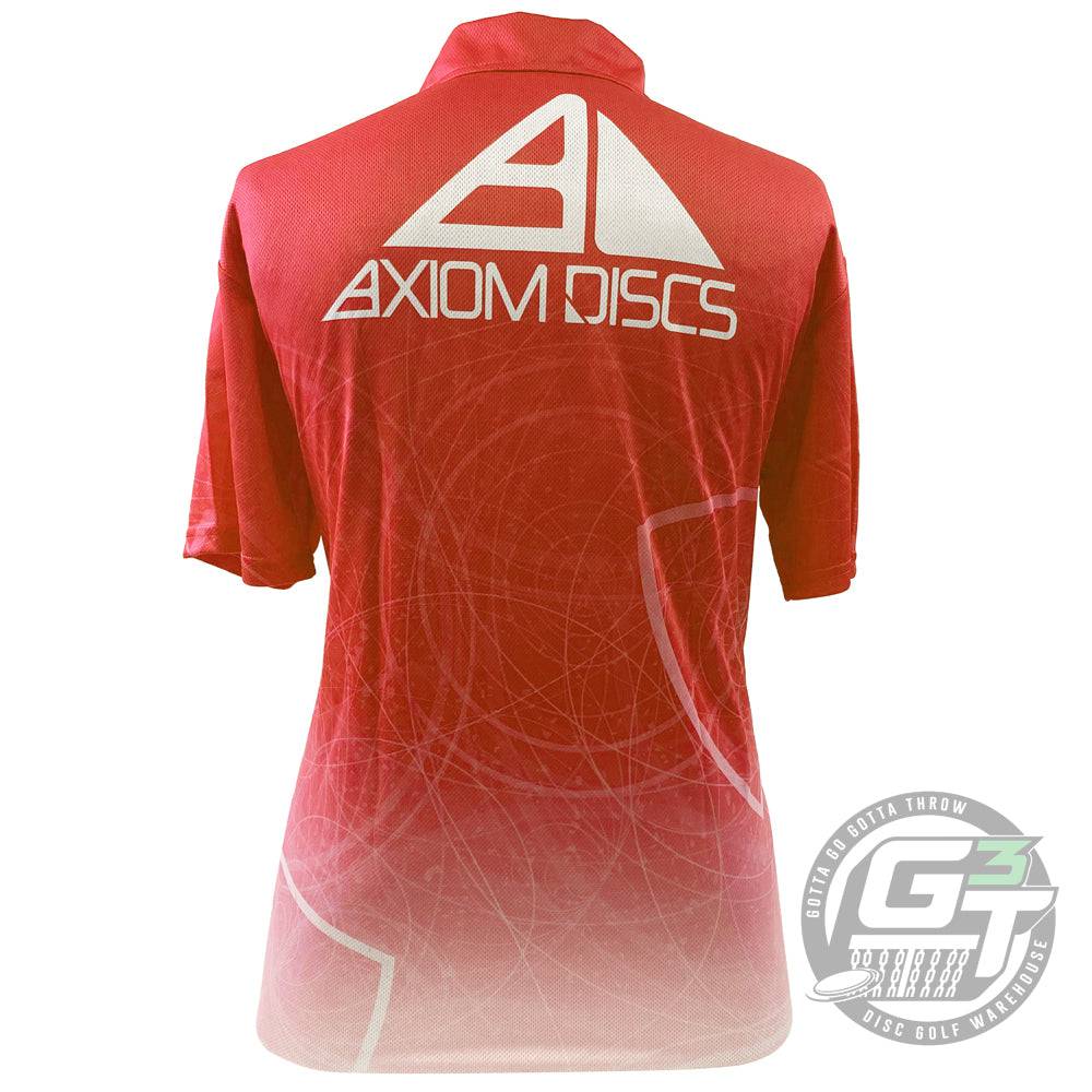 Axiom Discs Apparel Axiom Discs Graph Sublimated Short Sleeve Performance Disc Golf Polo Shirt