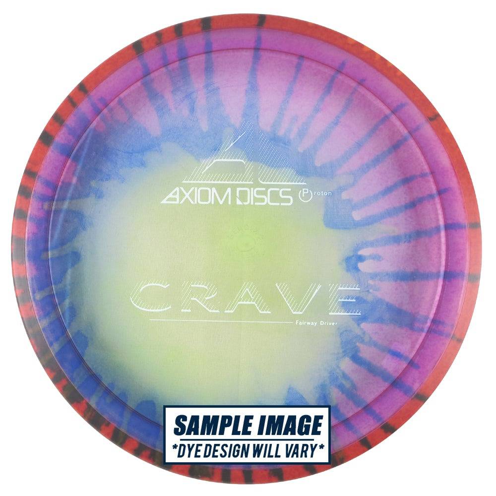 Axiom Discs Golf Disc Axiom Tie-Dye Proton Crave Fairway Driver Golf Disc