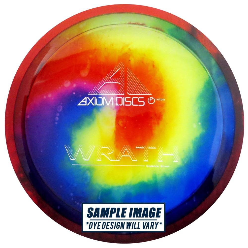 Axiom Discs Golf Disc Axiom Tie-Dye Proton Wrath Distance Driver Golf Disc