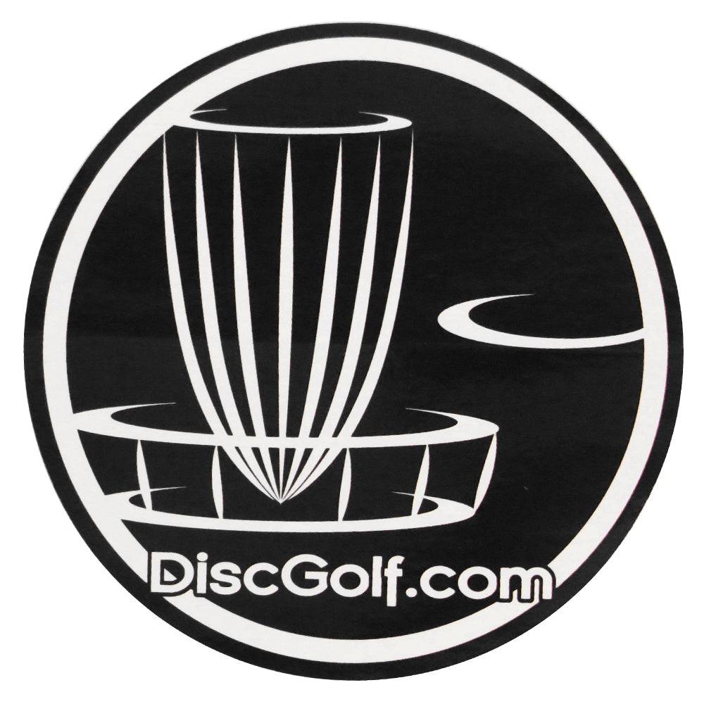 DGA Accessory Black DGA Circle Basket Logo Sticker