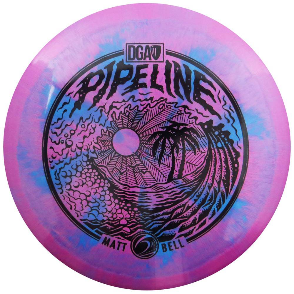 DGA Golf Disc DGA Limited Edition 2020 Tour Series Matt Bell Swirly Proline Pipeline Fairway Driver Golf Disc