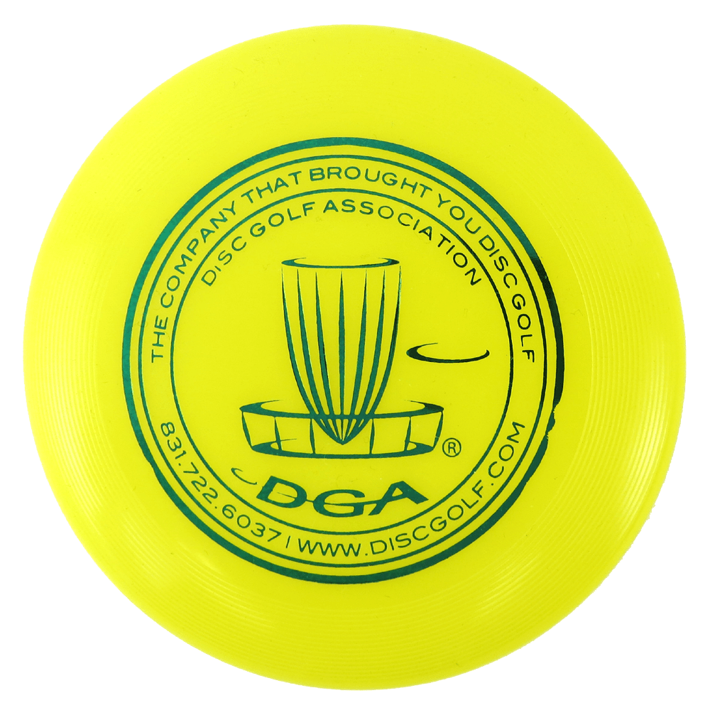 DGA Mini Yellow DGA Logo Mini Marker Disc