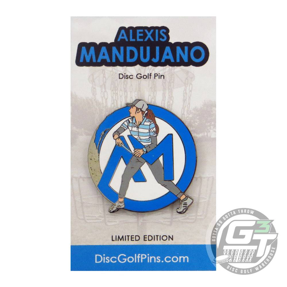 Disc Golf Pins Accessory Disc Golf Pins Alexis Mandujano Series 1 Enamel Disc Golf Pin