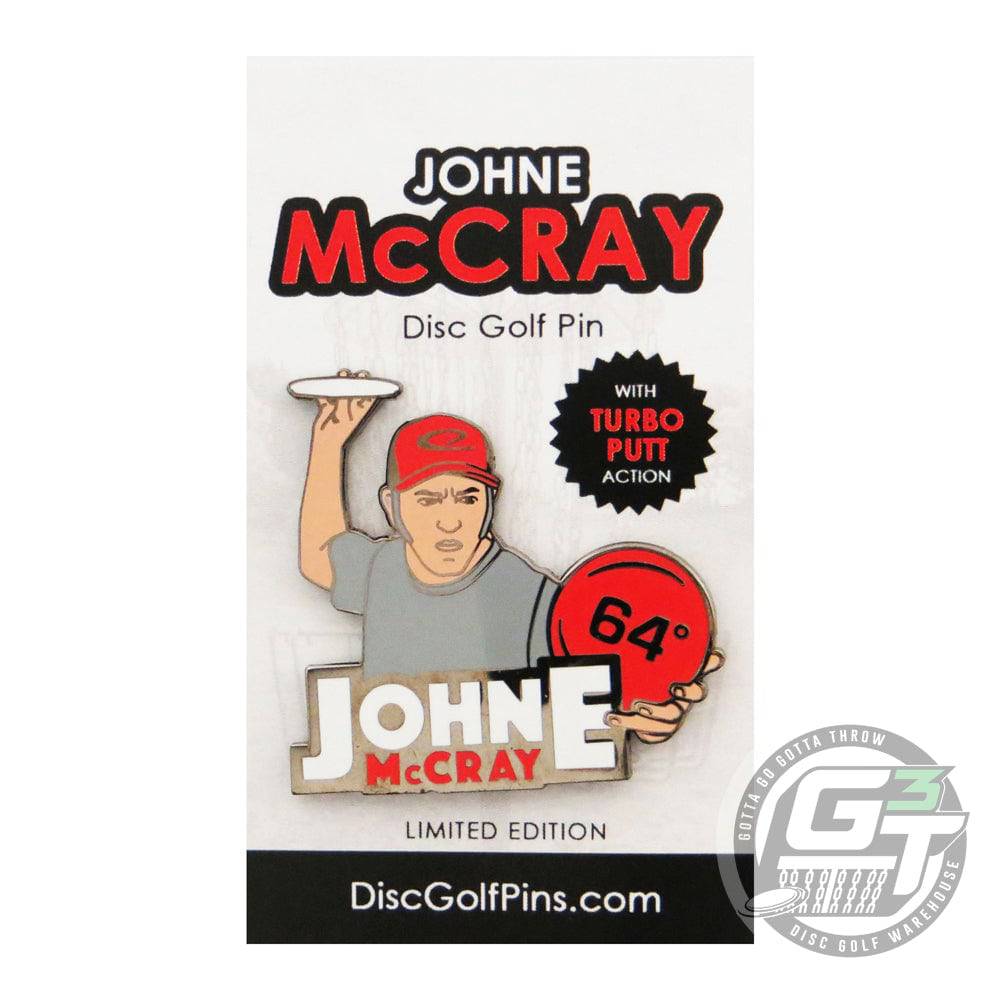 Disc Golf Pins Accessory Disc Golf Pins JohnE McCray Series 1 Enamel Disc Golf Pin