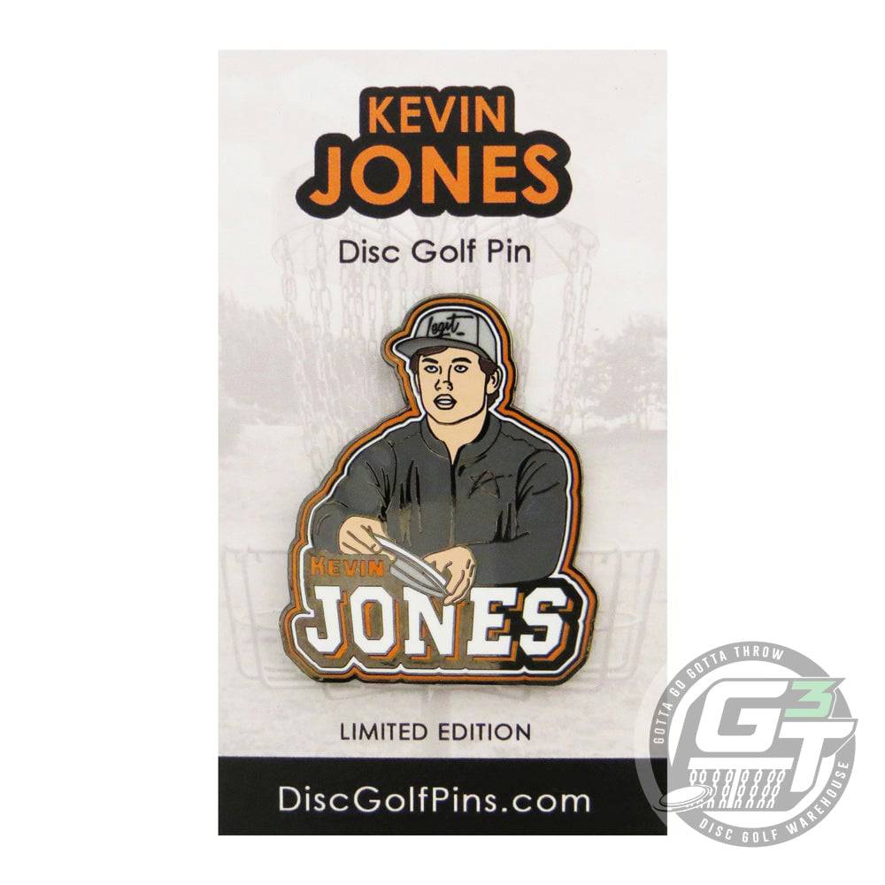 Disc Golf Pins Accessory Disc Golf Pins Kevin Jones Series 1 Enamel Disc Golf Pin