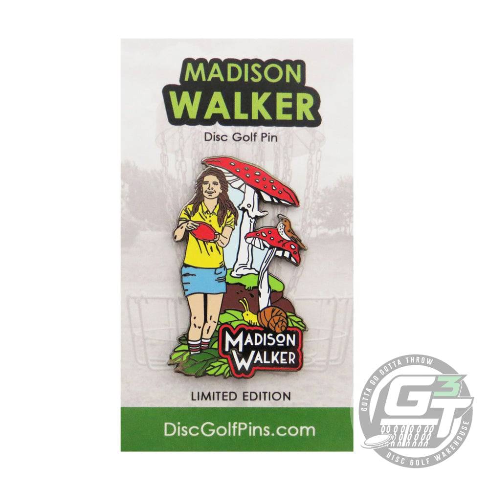 Disc Golf Pins Accessory Disc Golf Pins Madison Walker Series 1 Enamel Disc Golf Pin