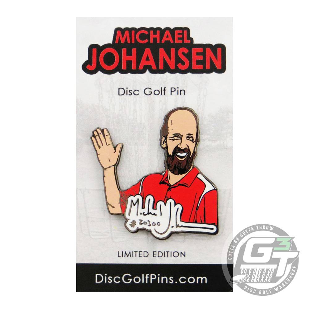 Disc Golf Pins Accessory Disc Golf Pins Michael Johansen Series 1 Enamel Disc Golf Pin