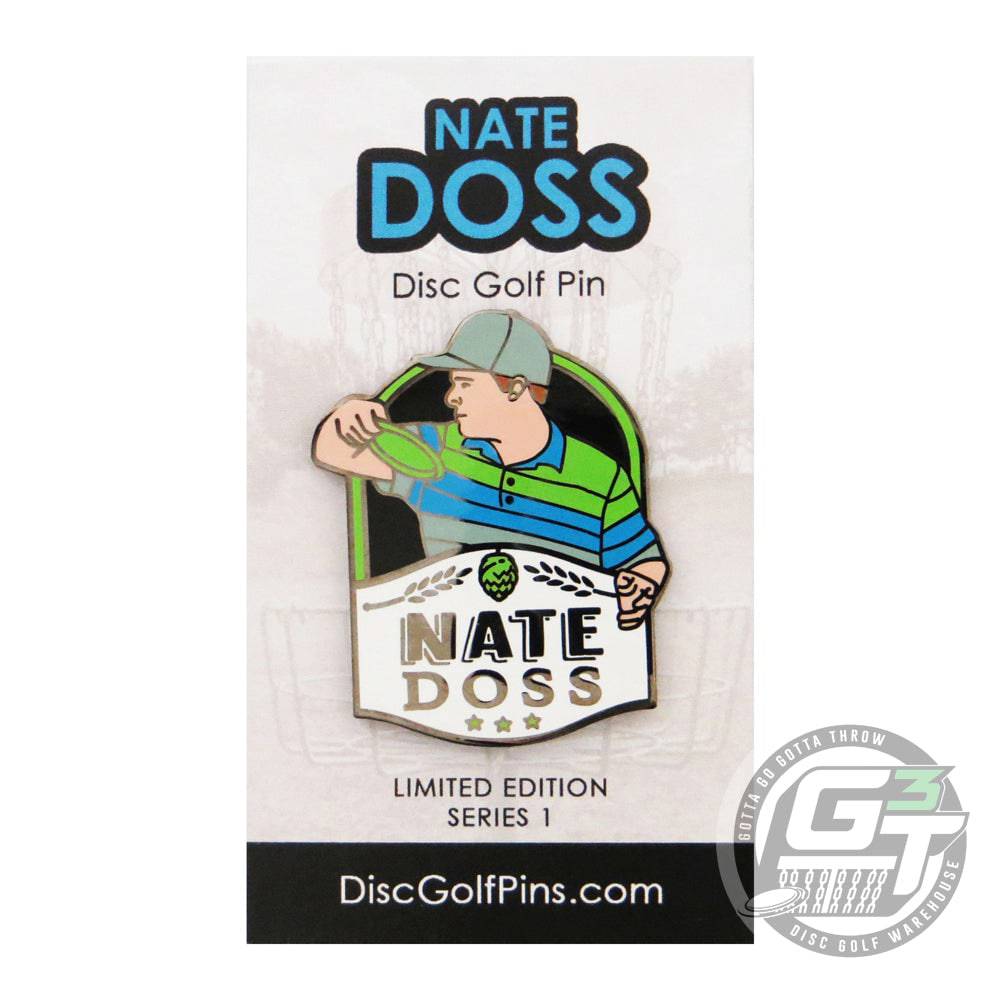 Disc Golf Pins Accessory Disc Golf Pins Nate Doss Series 1 Enamel Disc Golf Pin