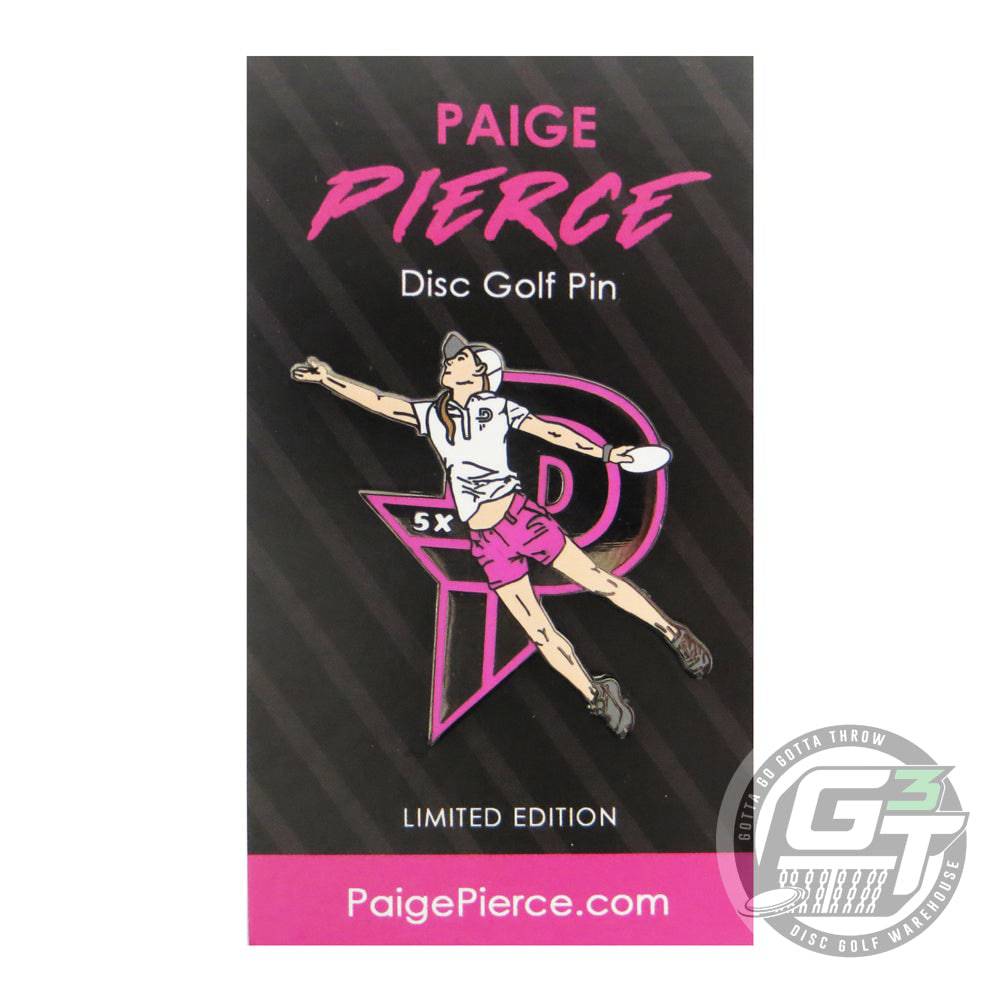Disc Golf Pins Accessory Disc Golf Pins Paige Pierce Series 2 Enamel Disc Golf Pin