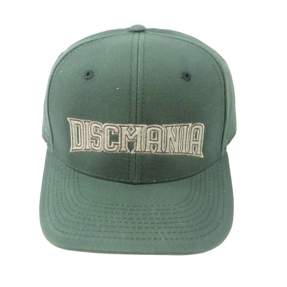 Discmania Apparel Green Discmania Block Logo Snapback Disc Golf Hat