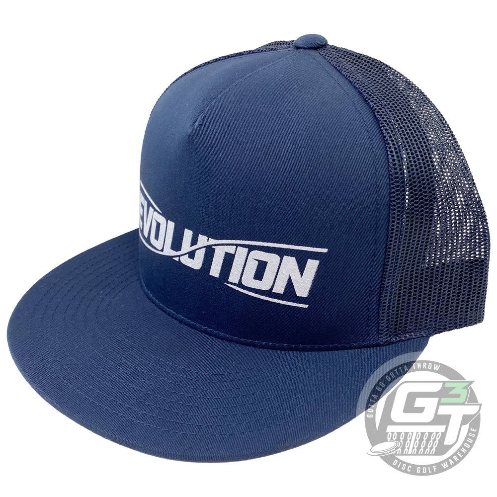 Discmania Evolution Logo Snapback Mesh Trucker Disc Golf Hat ...