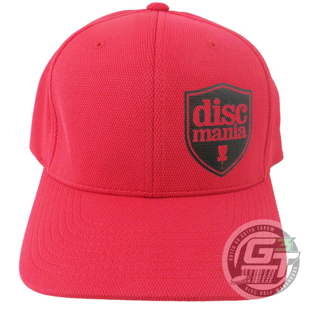 Discmania Shield Logo Cool & Dry Performance FlexFit Disc Golf Hat ...