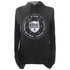 Discmania Apparel M / Black Discmania Shield & Swords Hooded Long Sleeve Performance Disc Golf T-Shirt