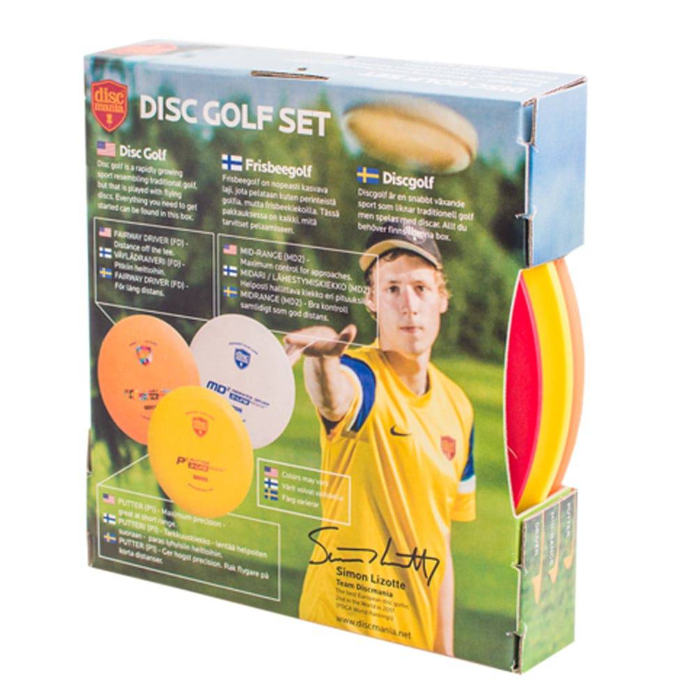 Discmania Golf Disc Discmania 3-Disc Beginner Disc Golf Set